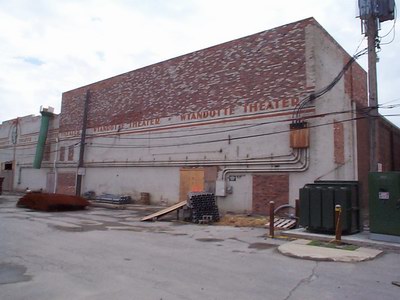 Wyandotte Theatre - Rear Of Building (newer photo)